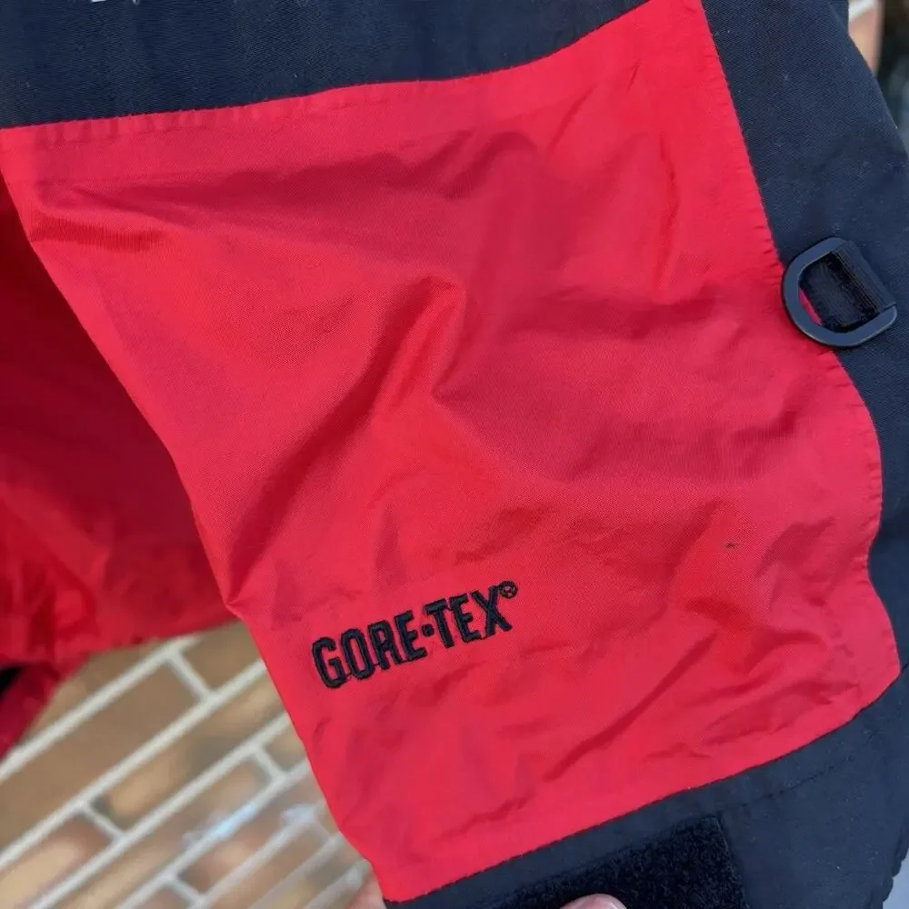 Vintage 90s The North Face Gore XCR Summit Series Jacket Mens Large Red Black